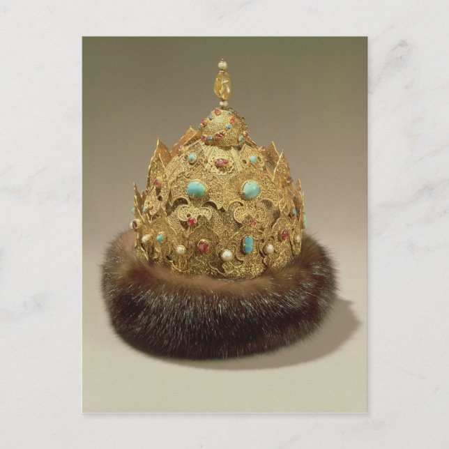 Postal Corona de Karan (Anverso)