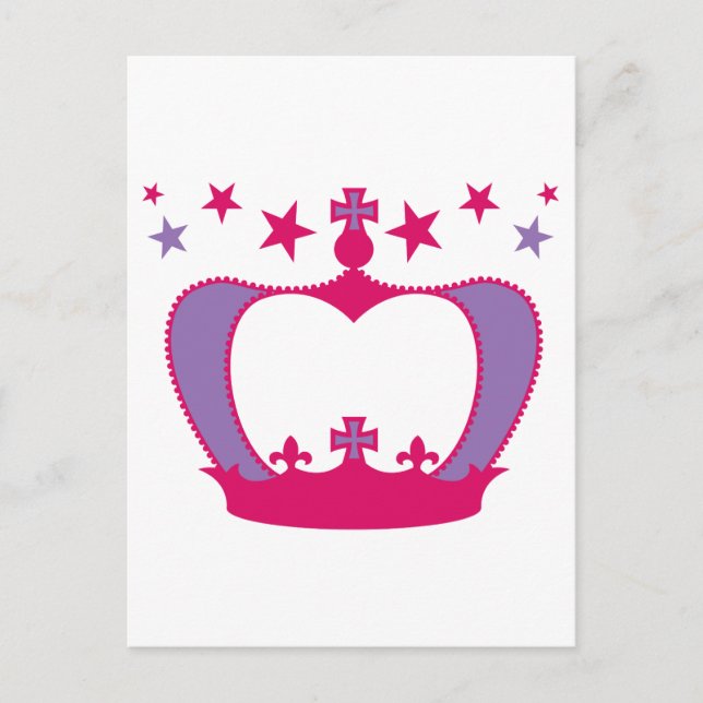 Postal Corona de la Princesa (Anverso)