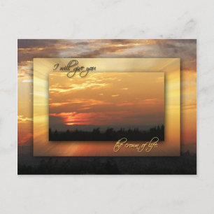 Postal Corona de la vida