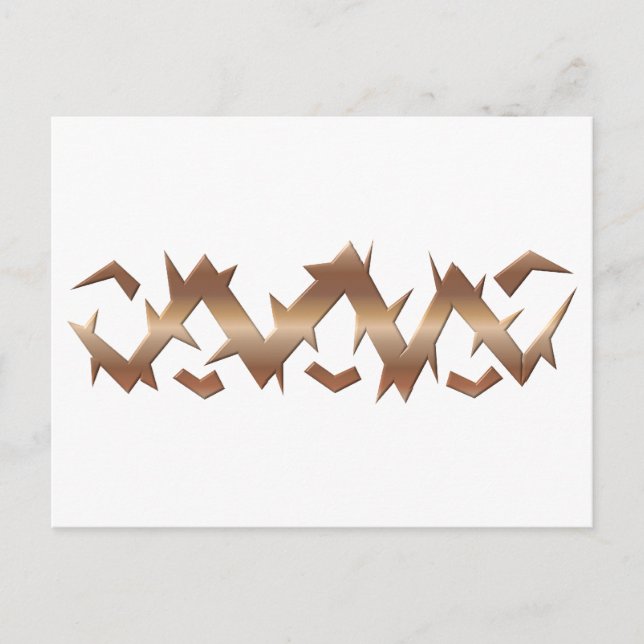 Postal Corona de orejas - Viernes Santo (Anverso)