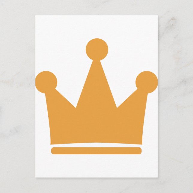 Postal corona de rey (Anverso)