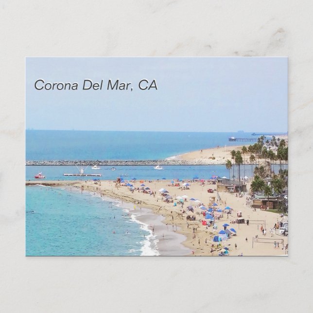Postal Corona Del Mar, CA (Anverso)
