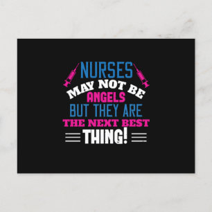 Postal Corona Enfermeras - Las enfermeras pueden no ser á