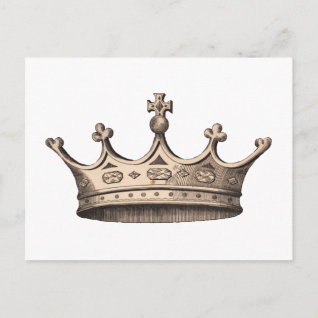 Postal corona escocesa (Anverso)