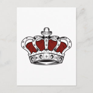 Postal Corona - Rojo