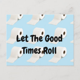 Postal Corona Virus Toilet Roll Blue
