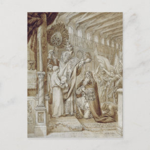 Postal Coronación de Charlemagne