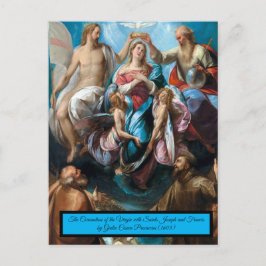 Postal Coronación de la Virgen