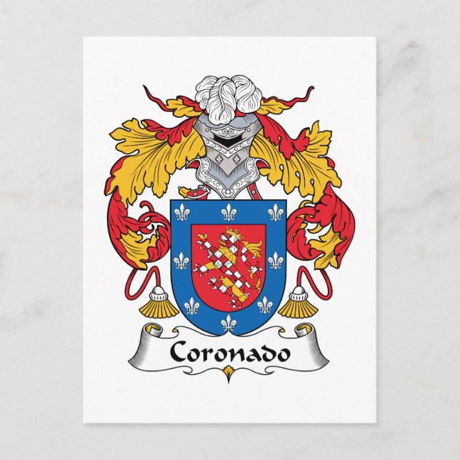 Postal Coronado (Anverso)