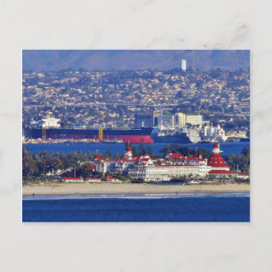 Postal Coronado Visto Desde El Monumento Nacional De Cabr