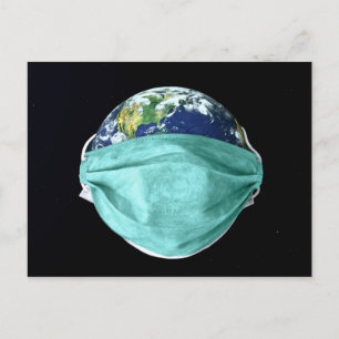 Postal Coronavirus mundial de emergencia