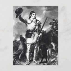 Postal Coronel Davy Crockett