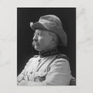 Postal Coronel Theodore Roosevelt de 1898