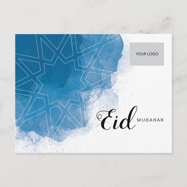 Postal corporativa Eid - Azul (Anverso)