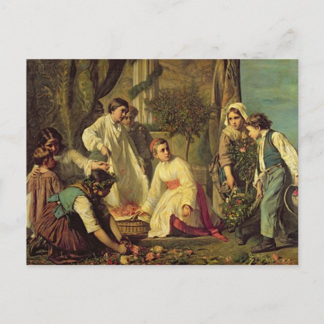 Postal Corpus Christi, 1855 (Anverso)