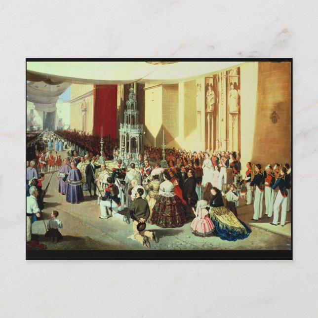 Postal Corpus Christi en Sevilla (Anverso)