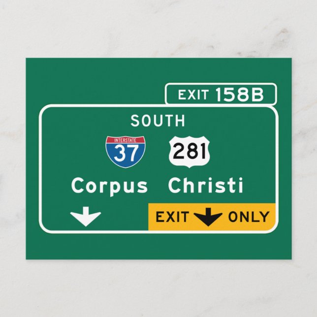 Postal Corpus Christi, TX (Anverso)