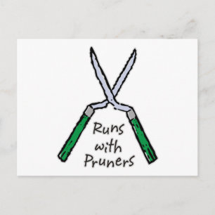 Postal Corre con Pruners