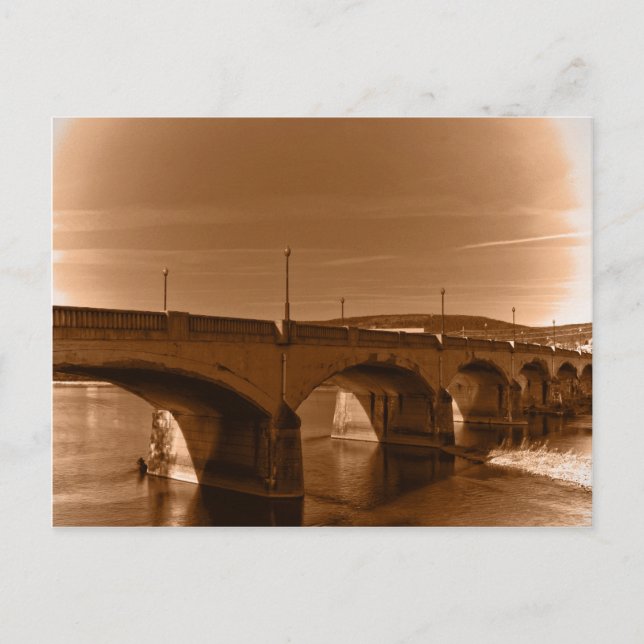Postal correa de puente ny (Anverso)