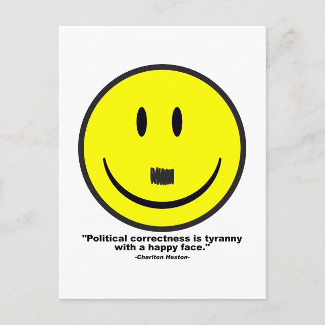 Postal corrección política (Anverso)