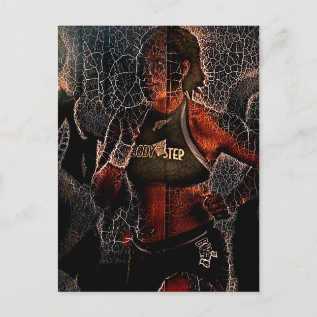 Postal Corredor de pesadilla de crujido oscuro (Anverso)