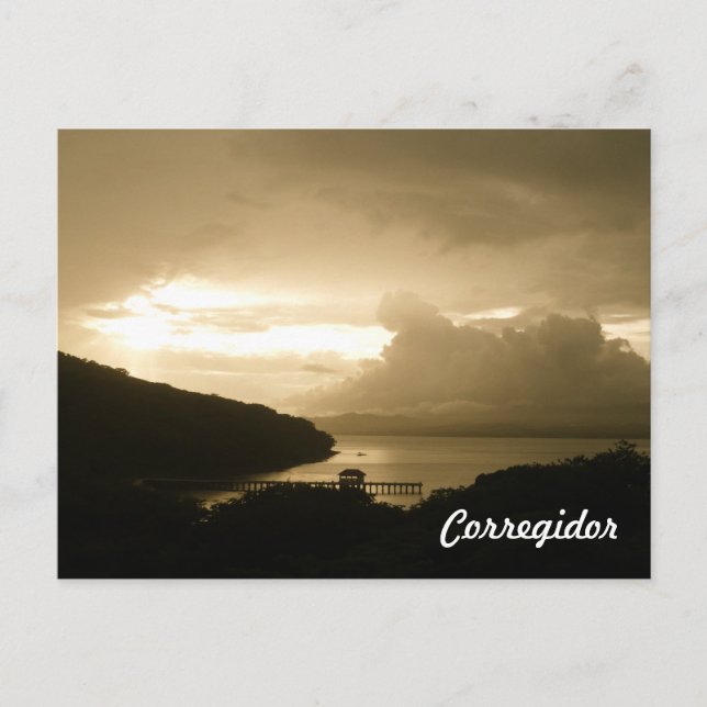 Postal Corregidor Sunset
