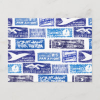 Correo aéreo / par avion - transparente