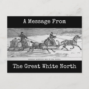 Postal Correo Backwoods canadiense