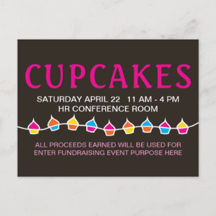 Postal Correo de venta CUPCAKES