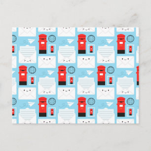 Postal Correo feliz - Kawaii Post