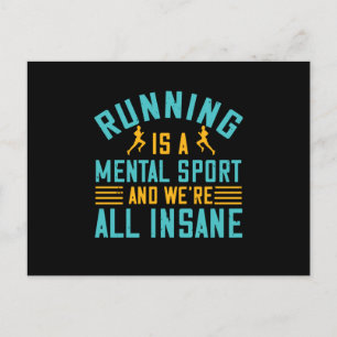 Postal Correr - Correr es un deporte mental