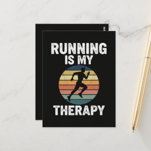 Postal Correr Es Mi Terapia