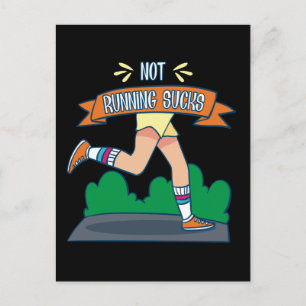 Postal Correr - No correr apesta