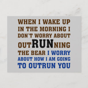 Postal Correr se trata de vencer a la competencia