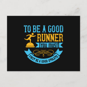 Postal Correr - Ser un buen corredor