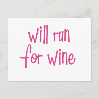 Postal Correrá por el vino