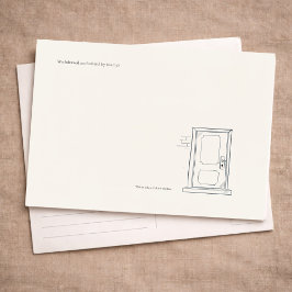 Postal Correspondencia personalizada para introvertidos q