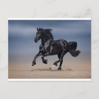 Postal Corriendo la playa