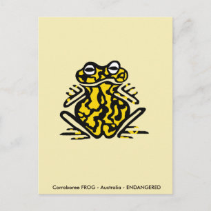 Postal Corroboree FROG - Vida silvestre australiana - Anf