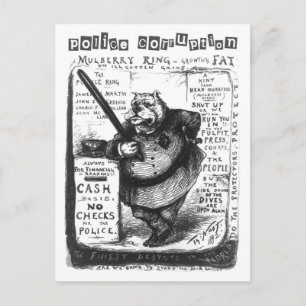 Postal Corrupción policial - ¿Protegen los protectores?