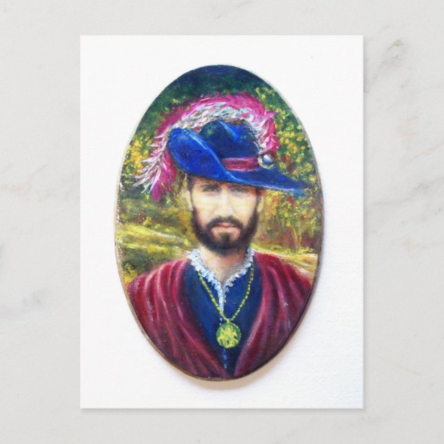 Postal Corsario Azul de la Toscana (Anverso)