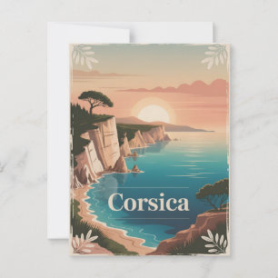 Postal Corsica Vintage