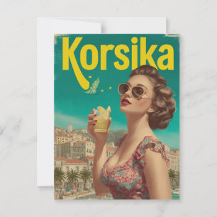 Postal Corsica vintage