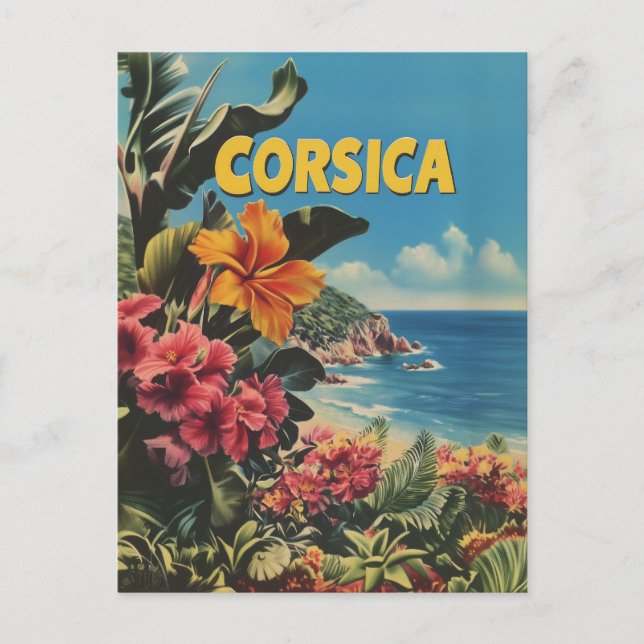 Postal Corsica Vintage (Anverso)