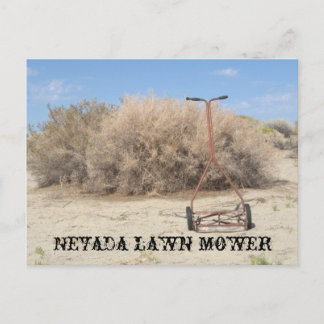 Postal Cortadora de césped de Nevada