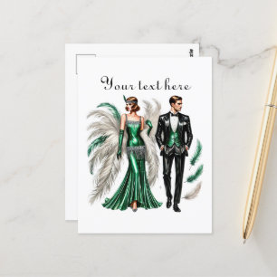 Postal Cortar pareja añadir texto
