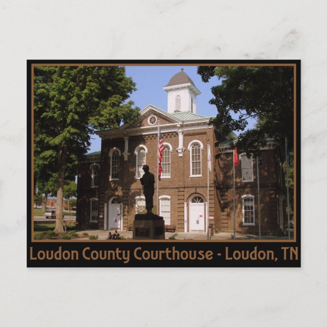 Postal Corte del Condado de Loudon - Loudon, TN (Anverso)