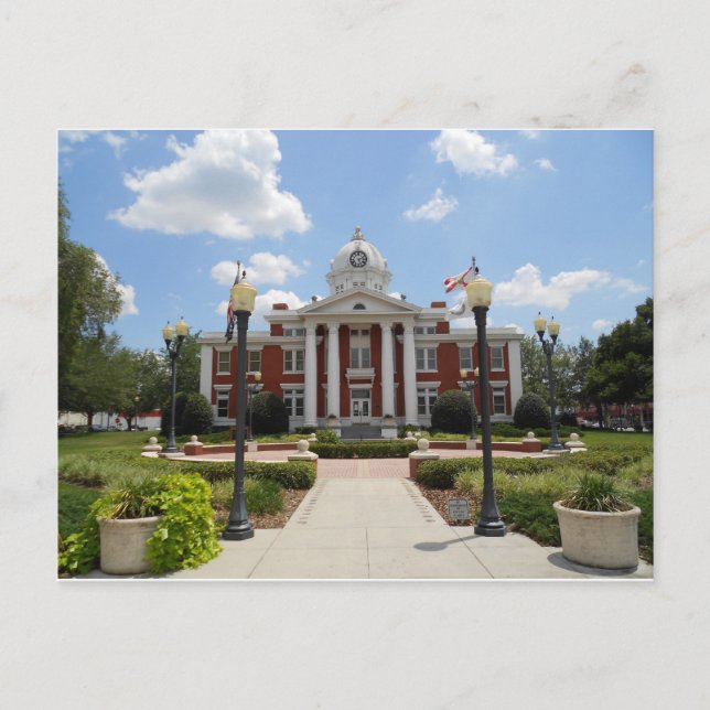 Postal Corte del condado de Pasco Florida (Anverso)