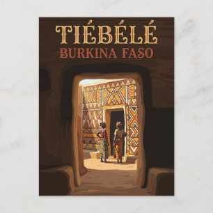 Postal Corte Real de Tiébélé Burkina Faso