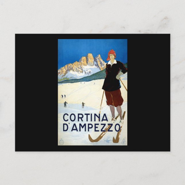 Postal Cortina D'ampezzo (Anverso)